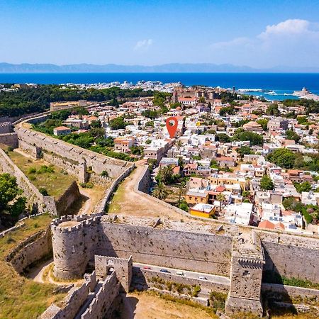 Medieval Poem Rhodes City Buitenkant foto
