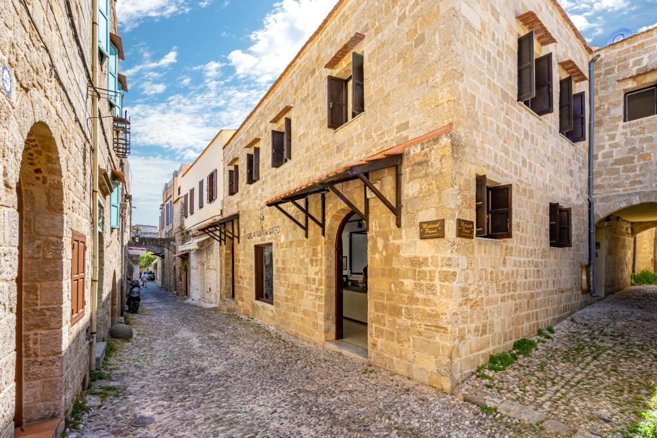 Medieval Poem Rhodes City Buitenkant foto