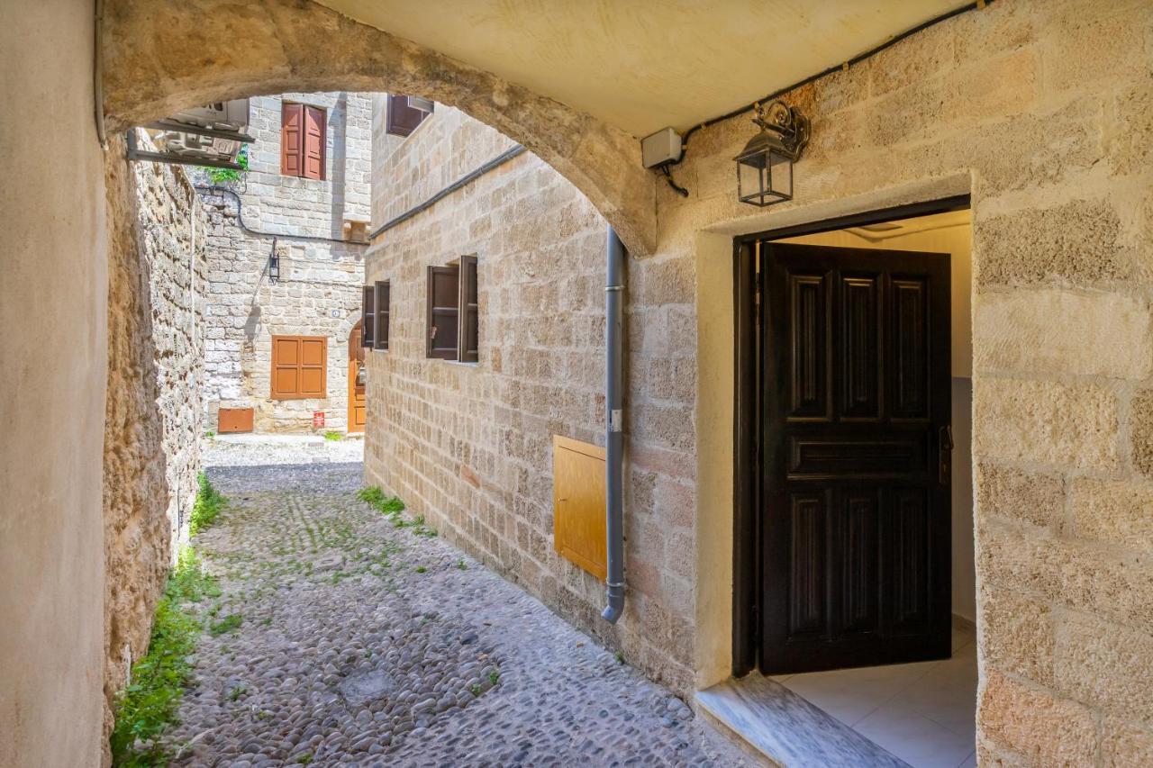 Medieval Poem Rhodes City Buitenkant foto