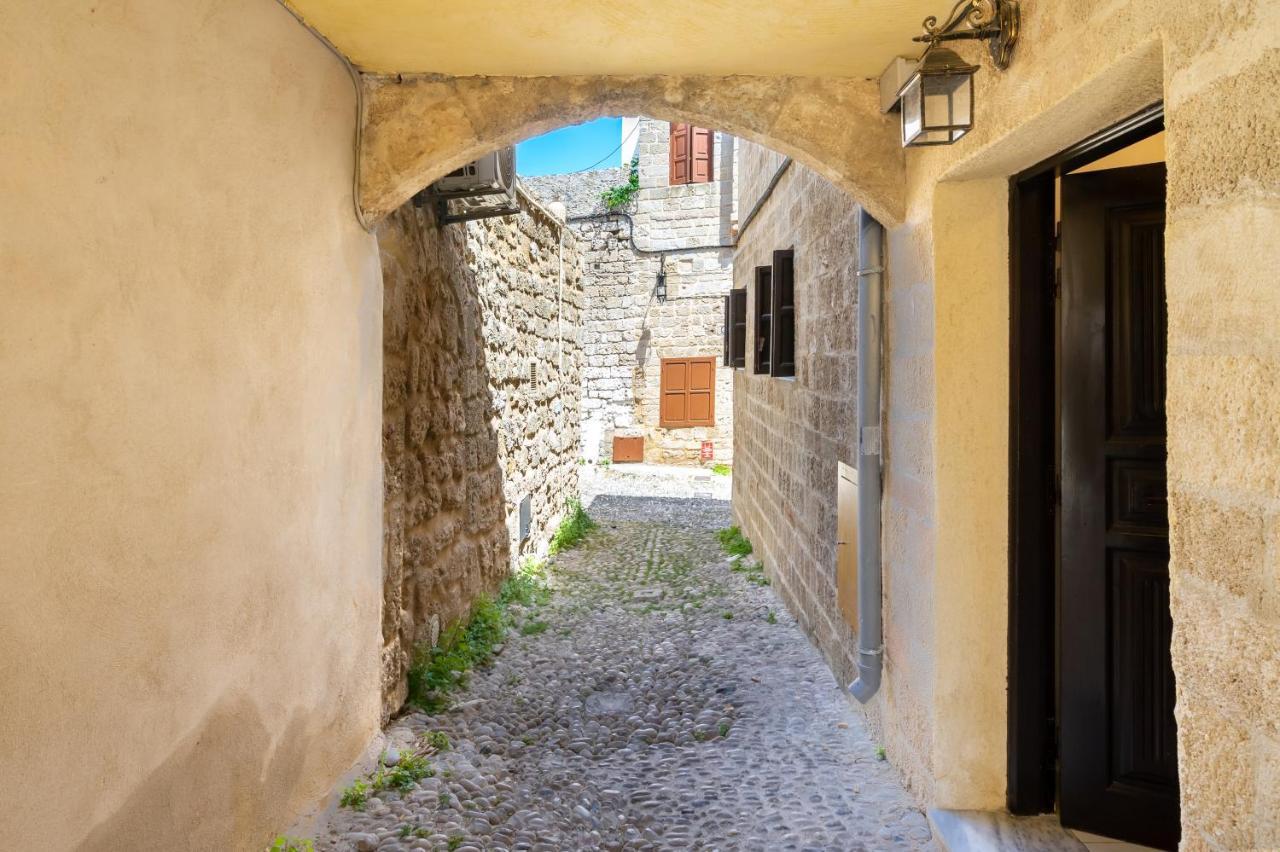 Medieval Poem Rhodes City Buitenkant foto